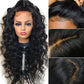 SISIFIRE Deep Wave Lace Front Wigs 13x4 Body Wave Lace Front Wigs for Women Synthetic HD Lace Front Wig Pre Plucked Natural Hairline Glueless Frontal Wigs for Women
