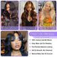 UTIDE Body Wave Bob Wig Human Hair HD Lace Front Wigs 180% Pre Plucked Density Glueless Wig Natural Black Color 12 Inch for Black Women