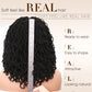 Lady Miranda 14 Inch Full Lace Dreadlock Wig with Baby Hair 150% Density Pre-Plucked Braided Wig Natural Black Faux Locs Wig Braided Wigs for Black Women Knotless Short Twist Wig for Women and Men