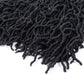 6 Packs Soft Locs Crochet Hair Pre Looped Faux Locs Crochet Braids Goddess Locs Dreadlocs Synthetic Hair For Black Women (1B, 36 Inch (Pack of 4))