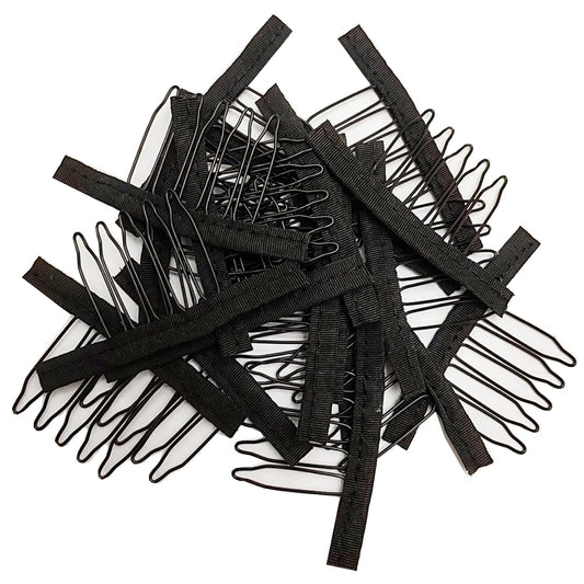 20 Pieces Wig Combs Wig Clips Wig Combs to Secure Wig 5-teeth Wig Accessories Tools For Making Wig