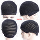 Refined Braided Wig Caps Crotchet Cornrows Cap For Easier Sew In Caps for Making Wig Glueless Hair Net Liner Crochet Wig Caps (Cornrows Caps, 3pcs)