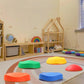 Fanboxk 5Pcs Non-Slip Plastic Balance Stepping Stones for kids,up to 220 Ibs for Pomoting Children's Coordination Skills Obstacle Courses Sensory Toys for Toddlers,Indoor or Outdoor Play