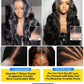 Sunber 13x4 Pre-Everything Wig With Loose Wave Face-Framing Layers And Side-Swept Bangs With Drawstring 180% Density 18Inch