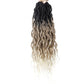Faux Locs Crochet Hair 6Packs 24Inch Goddess Locs Crochet Hair,Soft Locs Crochet Locs With Curly Ends (24'', 1B/27/613)