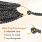 Yewell 9 Packs Goddess Box Braids Crochet Hair Boho Box-Braids With Curly Ends Crochet-Hair For Black Women, 12 Inch Pre Looped Bohemian Crochet Box-Braiding (12Inch 9 Packs,T27)