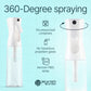 BeautifyBeauties Spray Bottle For Hair – Continuous Mister Spray Bottle for Hairstyling, Cleaning, Plants, Pets, Barbers, Salons, Essential Oil Scents (Clear, 18.6oz/500ml)