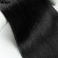 DÉBUT Long Straight Hair 6 Bundles 26 28 30 Inches High Temperature Fiber 300g for Full Head Synthetic Hair Weave 1B Color