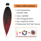 Ubeleco 8 Packs Pre-stretched Braiding Hair,20 Inch Ombre Braiding Hair Professional Soft Yaki Texture,No Itch, Hot Water Setting Hair Extensions for Braids (20in,1B/900)