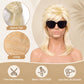 Suncalla 6 Set Retro Wigs for Halloween Party Multicolor
