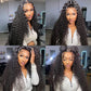 GzorOuzr 5X5 Deep Wave Lace Closure Wigs Human Hair Real Unprocessed Virgin Hair Human Hair With Baby Hair Glueless Wig for Women Brazilian Remy Human Hair Wig 18 Inch