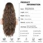 Drawstring Ponytail for Women, 26 inch Long Ponytail Extension, Synthetic Pony Tails Hair Extensions, Hair Extensions Ponytail for Daily Use (Color: Medium Brown)