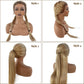 13x6 HD Lace Front Wigs Human Hair for White Women, 24 Inch Highlights Ombre Balayage Blonde Mixed Golden Blonde with #4 Brown Roots Glueless Lace Frontal Wigs Human Hair, Pre Plucked 180% Density
