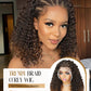 Quantum Love Braided Wigs for Black Women Braids Cornrows Lace Curly Wigs 16 Inch Lace Frontal Braided Fully Curly Ombre Brown Bob Synthetic Glueless Wigs