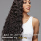 ALYOGA 13x6 Deep Wave Lace Front Wigs Human Hair 200 Density Pre Plucked with Baby Hair Water Wave Wigs for Women Glueless Natural Color 32 inch