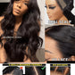 Sunber 13x4 Pre-Everything Wig With Loose Wave Face-Framing Layers And Side-Swept Bangs With Drawstring 180% Density 24Inch