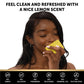 VALITIC Brightening Lemon & Turmeric Kojic Acid Soap, Vitamin C, Retinol - Original Japanese Complex with Hyaluronic Acid, Vitamin E, Shea Butter, Castile Olive Oil - 3 Pack Bundle with African Net