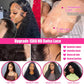 JTMMP 20 Inch Deep Wave Lace Front Wigs Human Hair 13x6 HD Lace Front Wigs Human Hair Pre Plucked Brazilian 200 Density Deep Wave Curly Glueless Frontal Wigs Human Hair