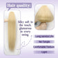 ORSUNCER Drawstring Ponytail Extension, Long Straight Pony Tails Hair Extensions Natural Soft Clip in Ponytail for Women Synthetic Hairpieces Blonde Highlight