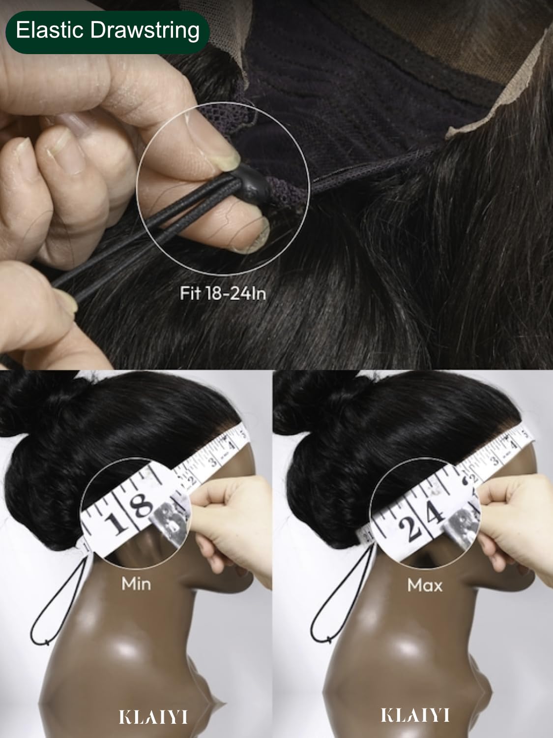 KLAIYI Black Cherry Loose Body Wave Pre Eeverything 13x4 Lace Frontal Wigs Human Hair Bye Bye Knots Glueless Ready to Wear and Go Wig with Face Framing Bangs Drawstring Pre Plucked Burgundy Wig 26Inch