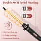 Ufree 5 in 1 Curling Iron with Interchangeable Ceramic Barrels (0.35"-1.25"), Curling Wand Set with Flat Iron Hair Straightener, Professional Instant Heat Up, Dual Voltage Hair Curler, Women Gifts