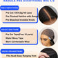 Nadula 13X4 HD Honey Brown Piano Highlight Bob Straight Drawstring Wig Human Hair - Pre Everything Glueless Ombre Bob Lace Front Wig with Ear Tape - Ready to Go Short Blunt Bob Wig 10inch