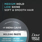 DOVE MEN + CARE Styling Aid Hair Product for a Medium Hold Sculpting Hair Paste for a Textured Look With A Matte Finish 1.75 Ounce (Pack of 3)