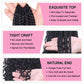 COOKOO 14 Inch Goddess Box Braids Crochet Hair for Black Women 8 Packs Synthetic Bohomian Hippie Crochet Box Braids With Curly Ends Pre Looped Crochet Braiding Hair 1B#