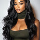 KLAIYI Wear And Go Glueless Wig Bye Bye Knots 13x4Precut Lace Front Wigs Human Hair Loose Body Wave Wig Pre Bleached Pre Everything Pre Plucked with Baby Hair 3S Ready to Wear Beginner Friendly 28Inch