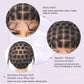 Suntefic Braided Wig Cap With Baby Hair Crochet Wig Cap For Crochet Braids Hair Glueless Double Full Hd Lace Wig Caps For Black Women (Black-113)