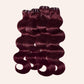 Human Hair Bundles 4 Bundles 18 20 22 24 Inch Hair Extensions Dark Burgundy Body Wave Bundles Human Hair 100% Unprocessed Brazilian Virgin Hair Quick Weave 99J