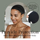 MYKURS Wig Caps with Grip Band to Hold Wig in Place, Soft Wig Caps for Women Non Slip, Black 2 PCS