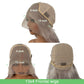 SOSEXY Grey Lace Front Wigs Human Hair 13x4 HD Transparent Straight Lace Frontal Wigs 180% Density Human Hair Wigs for Women Pre Plucked with Baby Hair Gray Wig