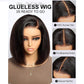 Arabella Hair 5x6 Bob Wig Human Hair Real 210% Density Ready to Go Glueless Wig Human hair 12A Straight Bob Wigs Human Hair Pre Cut Lace Pre Bleached Tiny Knots (12inch, 5x6 Glueless Bob)