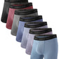 BAMBOO COOL Men's Ultra Breathable Underwear,No Riding Up Boxer Briefs with ComfortFlexible Waistband,Multipack