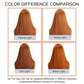 NOVFLKW Ginger Wig with Bangs for Women Long Straight Layered Hairstyle Put on Go Realistic Synthetic Heat Resistant Natural Wig for Girls Party Cosplay and Daily Use 26 inch