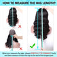 Lativ Body Wave Human Hair Wig with Bangs None Lace Front Wigs for Black Women with Gifts Box 150% Density Brazilian Virgin Hair Glueless Wigs Human Hair (20 Inch, Natural Color)