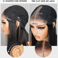 Arabella Hair 12inch 6x6 Bob Wig Human Hair Real 210% Density Ready to Go Glueless Wig 12a Straight Bob Wigs Human Hair Pre Cut Lace Pre Bleached Tiny Knots (12inch, 6x6 Glueless Bob)