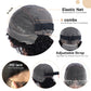 13x4 Bob Wig Human Hair 12A Short Deep Wave Lace Front Wigs Human Hair 180% Density Deep Curly HD Lace Frontal Human Hair Wig for Women Glueless Wig Pre Plucked Natural Hairline 14 Inch