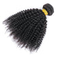 VIYAVIYA Afro Kinky Curly Bundles Human Hair 8 Inch Curly Weave Unprocessed Virgin Extensions for Black Women Natural Color