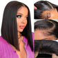Wear and Go Glueless Bob Wig Human Hair Pre Plucked Pre Cut 4x4 HD Lace Closure Bob Wigs For Black Women Human Hair Glueless Straight Short Bob Wigs Human Hair For Beginners 150% Density (16 Inch）