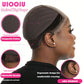 Lace Wig Grip Cap for Women 4x5 Transparent Lace Wig Caps Non Slip Wig Gripper for Keeping Wigs In Place Adjustable Wig Cap(Brown,Medium)
