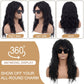 Suncalla 6 Set Retro Wigs for Halloween Party Multicolor
