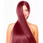 Hair Extensions for Women Red Straight Long Synthetic Wigs Natural Looking Hair Accessories for White Black Women Daily Party Use