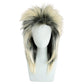 BESTBEL 80s Wig Blonde Mullet Wig for Women Rocker Punk Rocking Diva Wigs