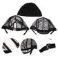 3pcs U-shaped Hair Care Hair Net Satin Wig Cap Elastic Wig Cap Wig Making Accessories Mesh Weave Cap Dome Wig Caps Breathable Net Wig Caps Net Cap Multifunction Lace Tool