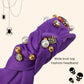 Danumei Halloween Headband Spooky Knotted Headbands for Women Gothic Boo Hairband Twist Wide Hair Accessories for Costume Party