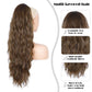 Drawstring Ponytail for Women, 26 inch Long Ponytail Extension, Synthetic Pony Tails Hair Extensions, Hair Extensions Ponytail for Daily Use (Color: Medium Brown)