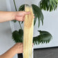 Aorbige 2x6 Long Deep Parting HD Swiss Lace Melt Skin Lace Closure Raw Hair Materials Straight Style Much Fuller with Natural Hair Line Human Hair Natural Black Color (14inch, HD 2x6 613 lace closure)