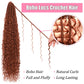 Soft Boho Locs Crochet Hair for Black Women-30 Inch 8 Packs Goddess Faux Locs Crochet Human Hair Feeling Pre Looped with Curly Ends (#30, 30 Inch(Pack of 8))